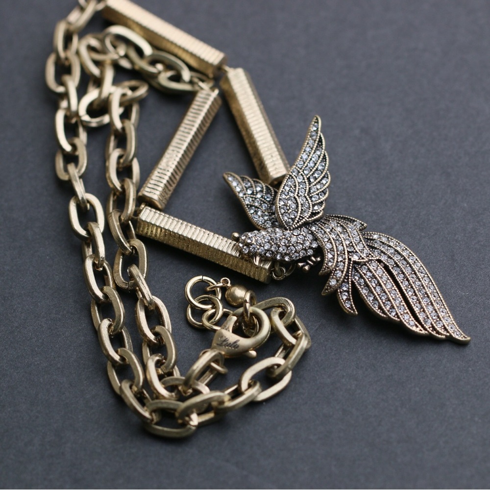 Lulu Frost Aviary Bird Necklace - Picture 4 of 4
